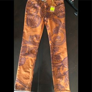 ETRO Italy paisley jeans size 30
